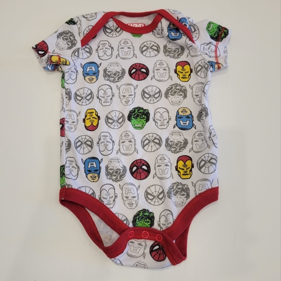 Set of 5 Marvel Baby Bodysuits - Picture 6 of 6